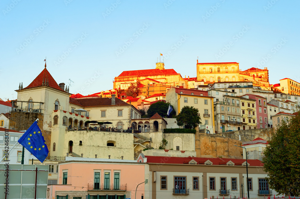 Moorish castle sunset Sintra, Portugal