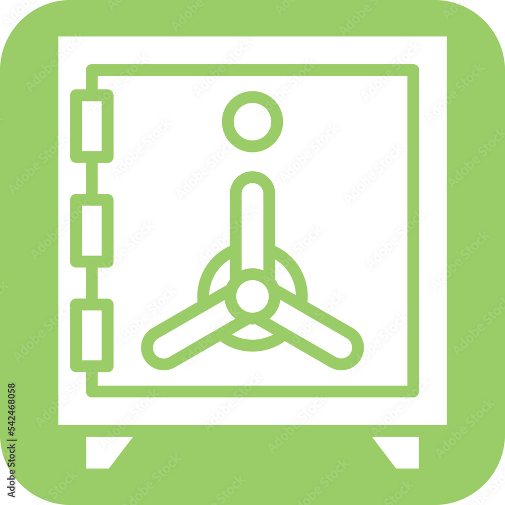 Safe Box Icon Style Safe Box Icon Style