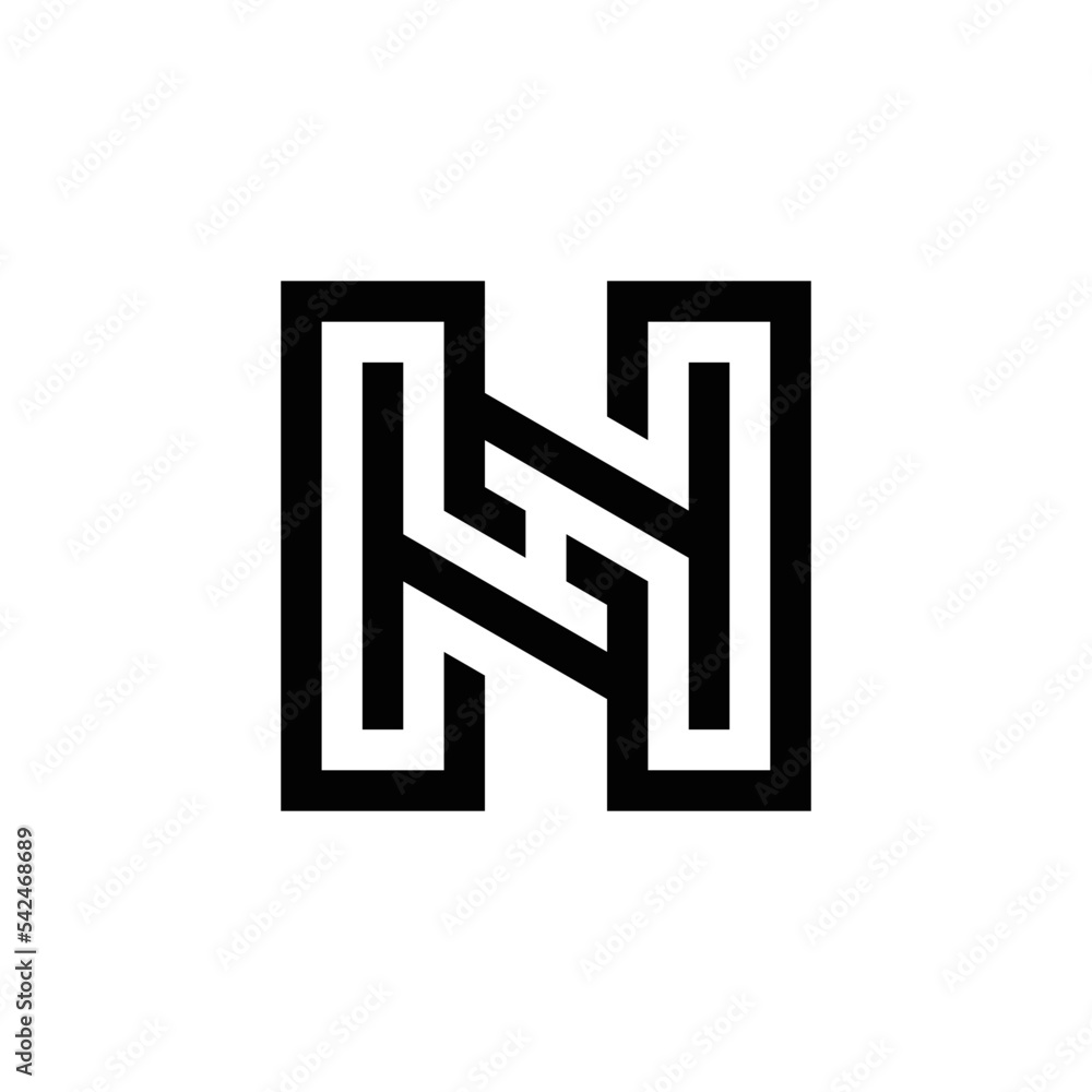 Abstract H initial, vector logo design, monogram, icon for business, template, simple, elegant
Abstract H initial, vector logo design, monogram, icon for business, template, simple, elegant