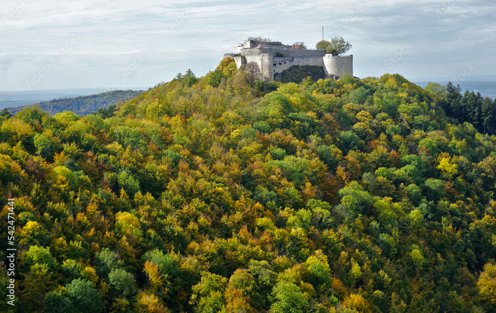 Burg Hohenneuffen; Schwäbische Alb, Baden Württemberg, Deutschland