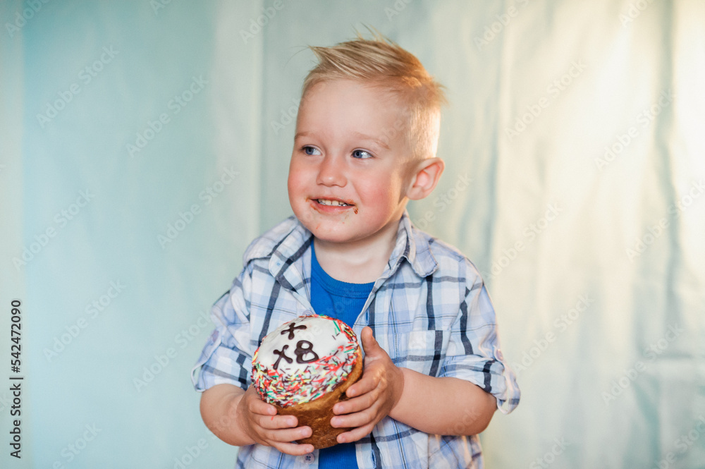 child eating cake child eating cake