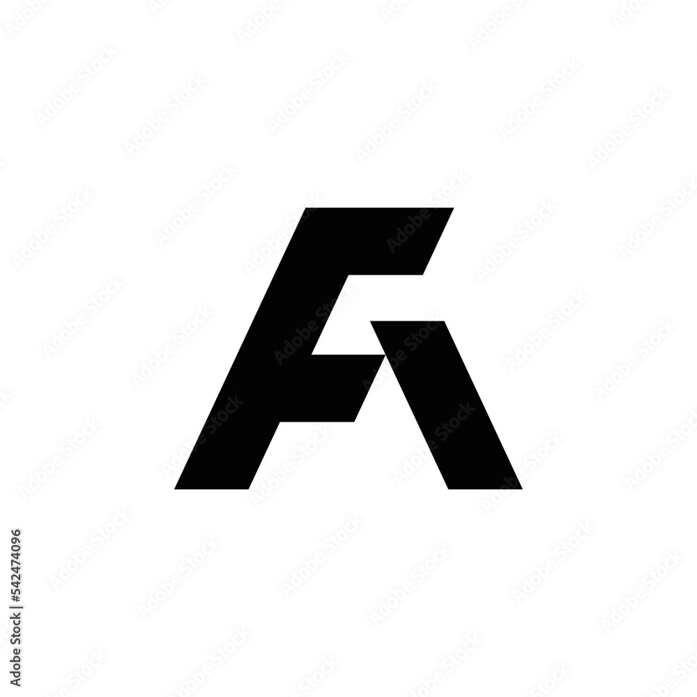 Abstract AF FA initials monogram logo design, icon for business, template, simple, elegant
Abstract AF FA initials monogram logo design, icon for business, template, simple, elegant