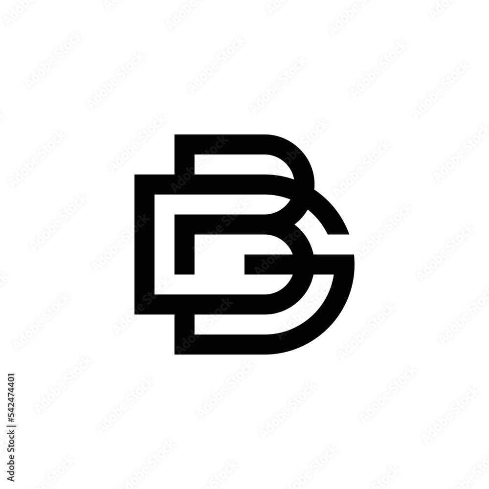 Abstract BG BDG initials monogram logo design, icon for business, template, simple, elegant
Abstract BG BDG initials monogram logo design, icon for business, template, simple, elegant