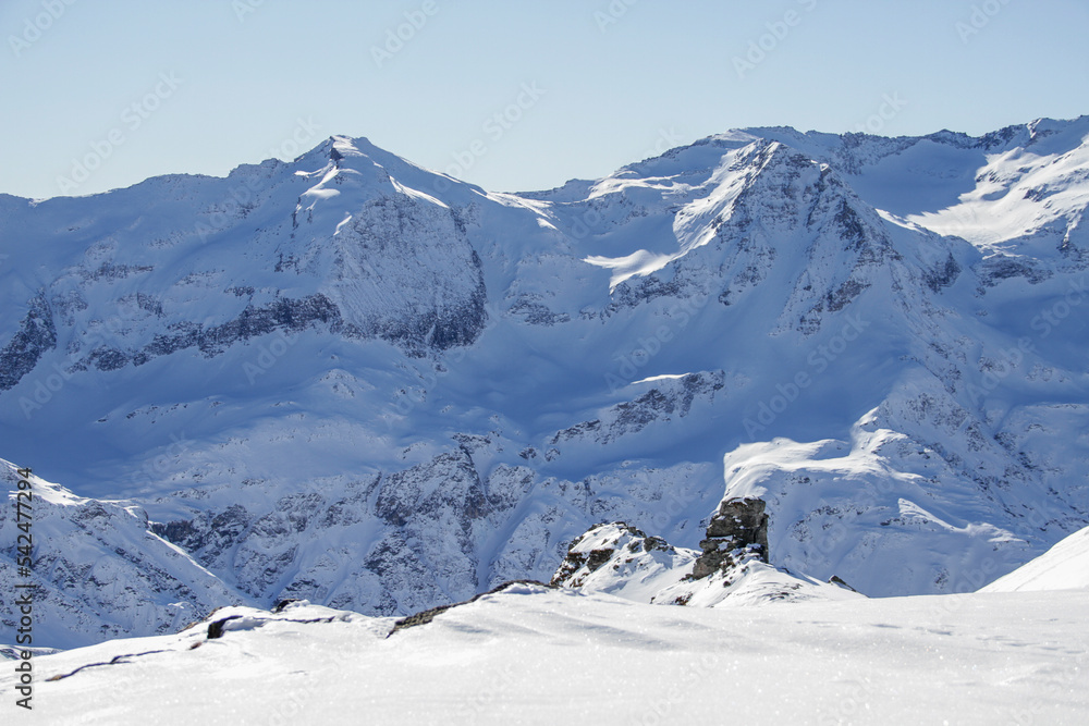 winter mountain landscape,bad gastein