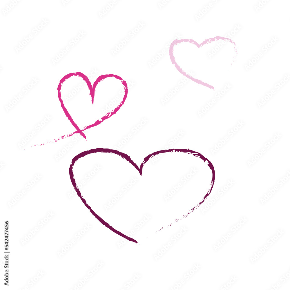 Heart vector illustration_6