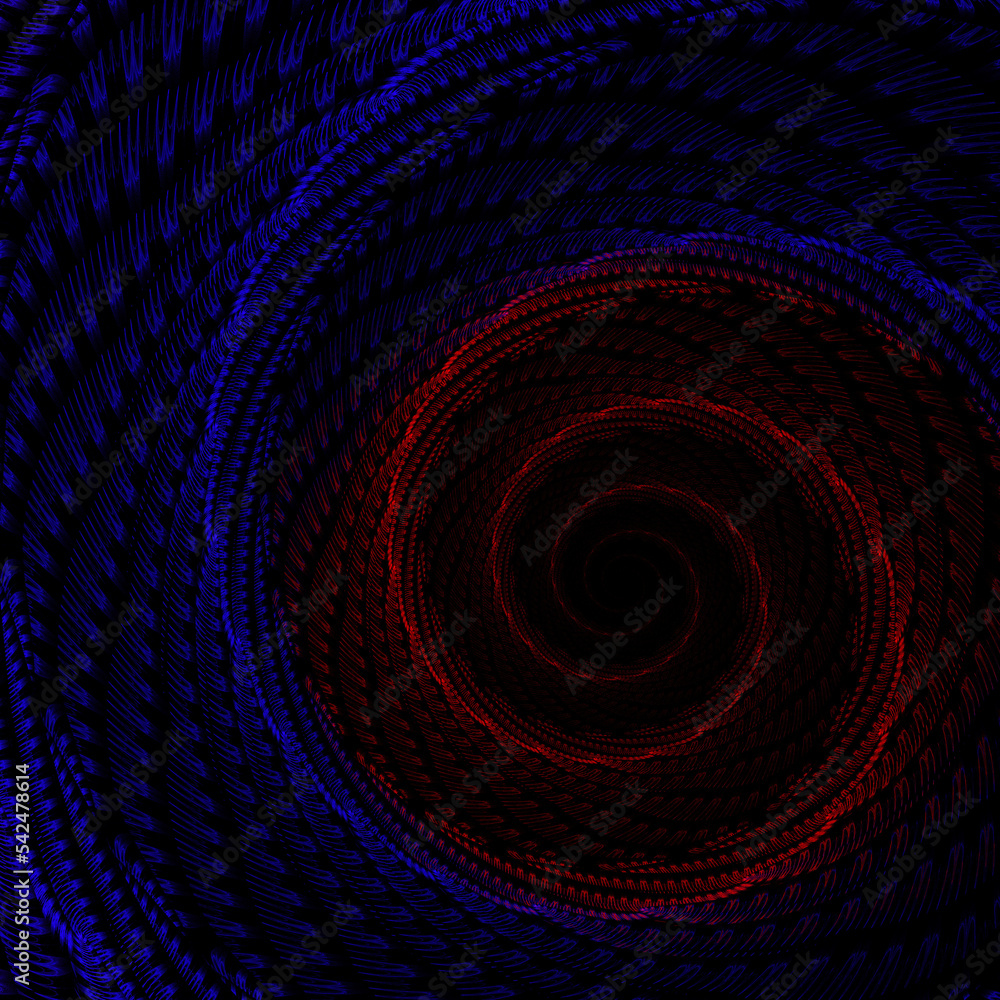 Obraz premium 3D Fractal Abstract Background