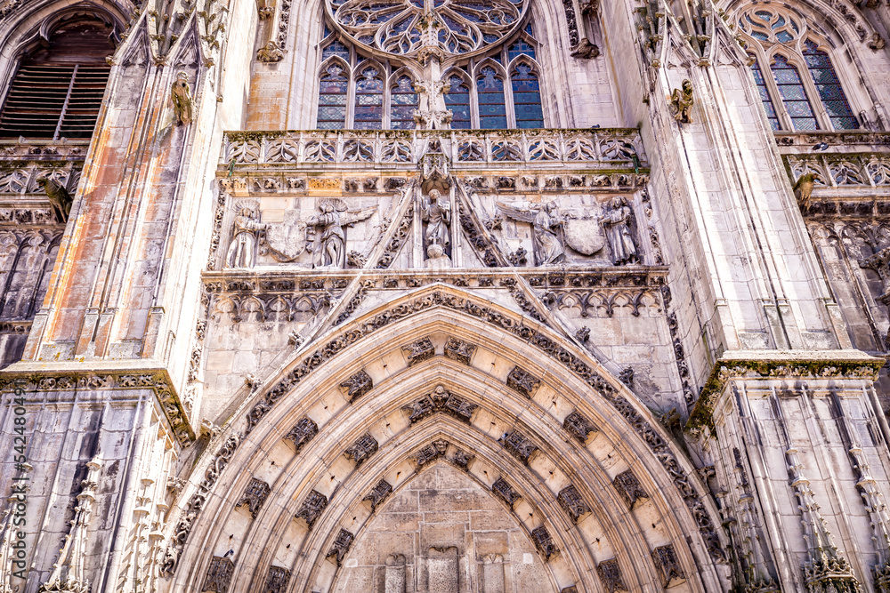 Fototapeta premium Saint-nicolas-de-port basilica, France, exteriors