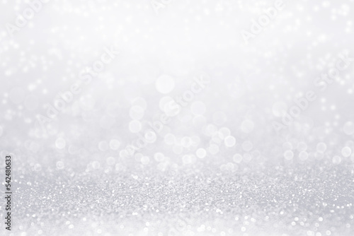Silver white Christmas wedding anniversary snow background or birthday diamond jewelry bling shiny glam glitter