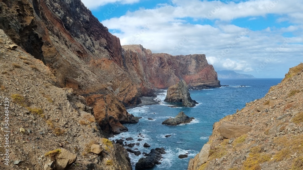 Cliff of Madeira island