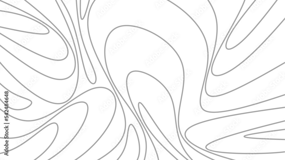Obraz premium abstract line background on white background