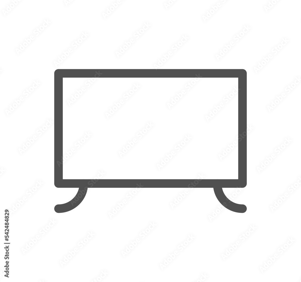 Computer and components icon outline and linear vector. Computer and components icon outline and linear vector.
