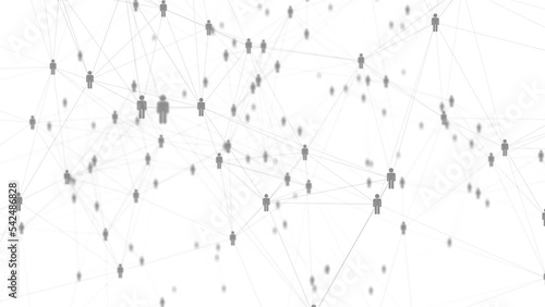 rete  collegamenti tra persone  network