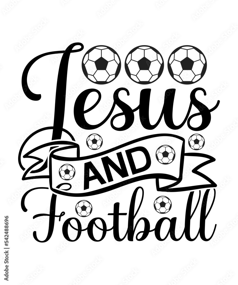 Football SVG Bundle, Football svg Files, sports svg bundle, Football Game Day svg Stock Vector