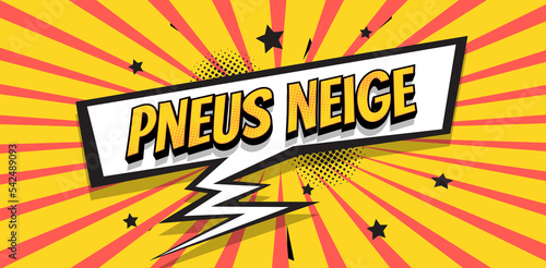 pneus neige bulle bd rouge