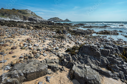 Bracelet bay and Mumbles light house