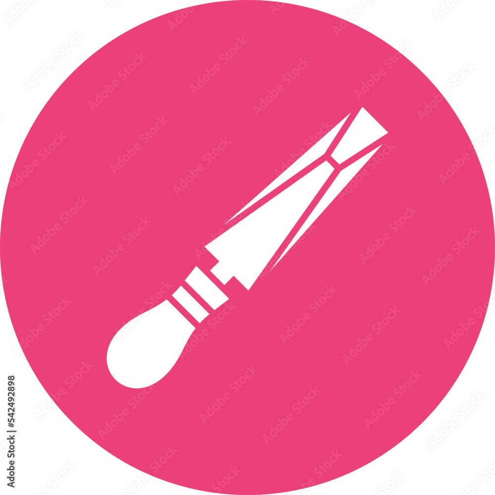 Chisel Multicolor Circle Glyph Inverted Icon Chisel Multicolor Circle Glyph Inverted Icon
