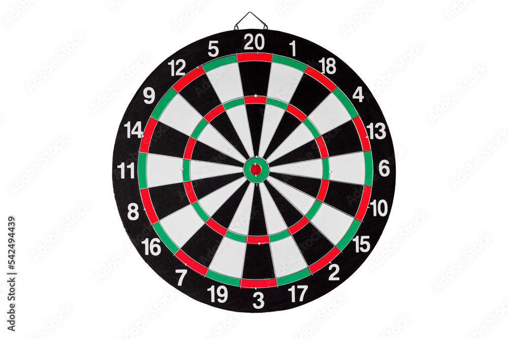 Isolated Dart Board Isolated Dart Board