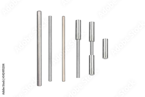 metal chrome pipes, isolate
