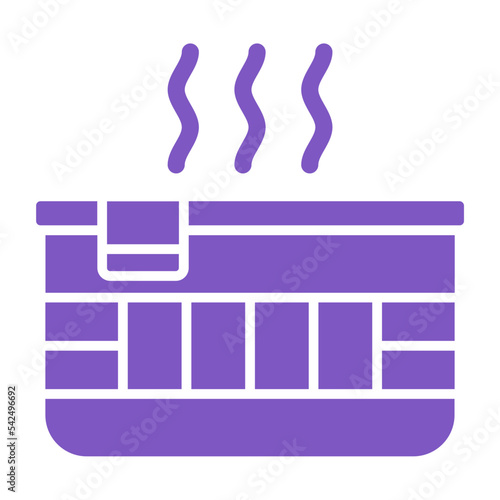 Jacuzzi Multicolor Glyph Icon