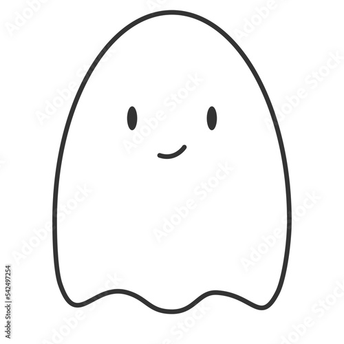 ghost icon. autumn liner icons vector version