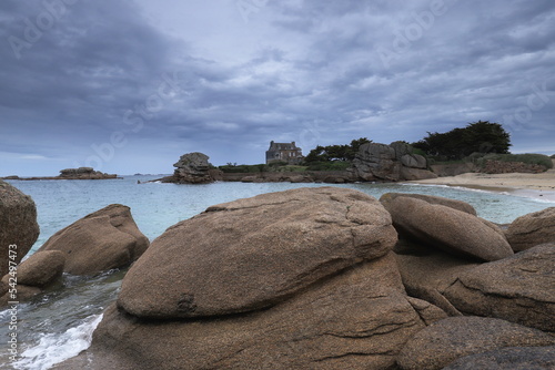 Plage de Trégastel, Bretagne, France