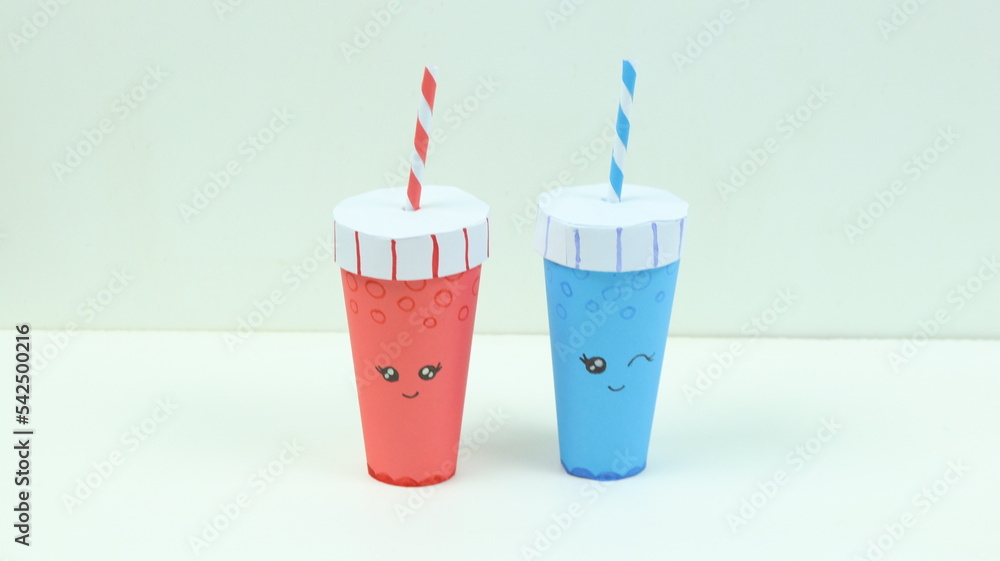 Takeaway Coffee Cup - Origami Paper Craft Takeaway Coffee Cup - Origami Paper Craft