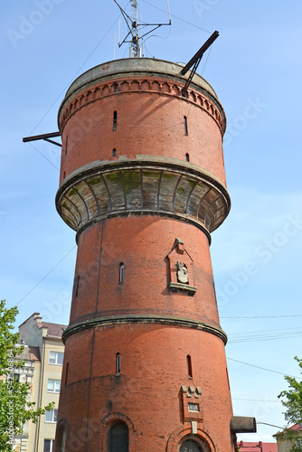 Old Insterburg Water Tower (1898). Chernyakhovsk, Kaliningrad region
