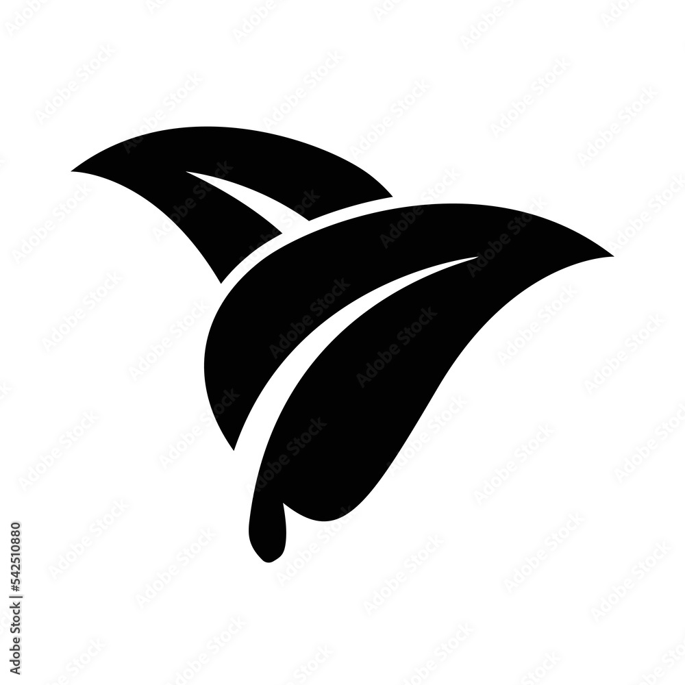 Obraz premium leaf icon design vector template