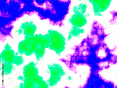 Violet green spots, hand prints © damaisin1979