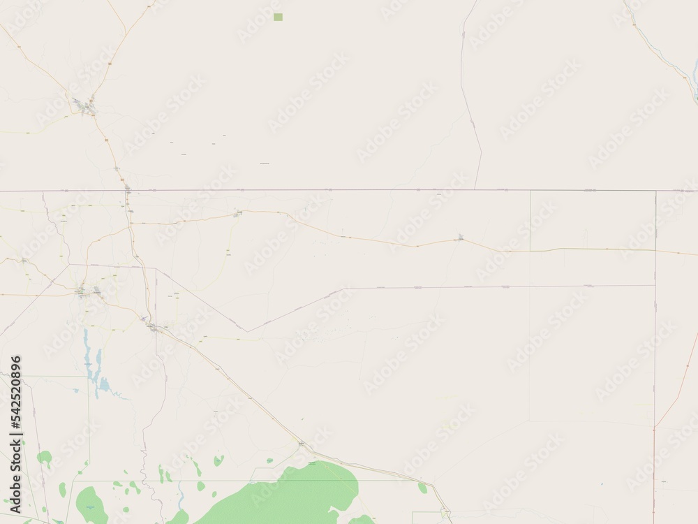 Ohangwena, Namibia. OSM. No legend Ohangwena, Namibia. OSM. No legend