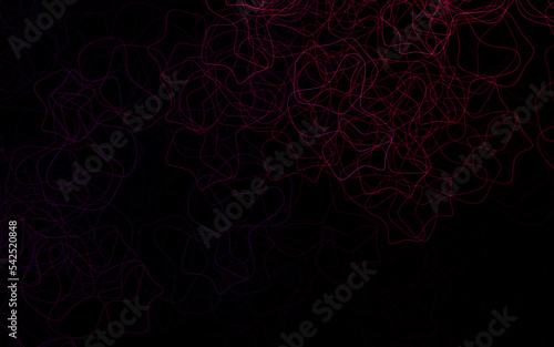 Dark Purple, Pink vector texture with abstract forms.