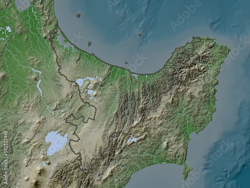 Bay of Plenty, New Zealand. No legend