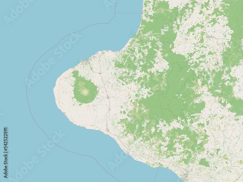 Taranaki, New Zealand. OSM. No legend