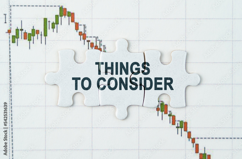 On the quotes chart there are puzzles with the inscription - Things To Consider