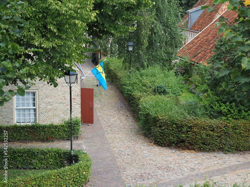 Bourtange ist eine bewohnte ehemalige Festung in den Niederlanden  photo