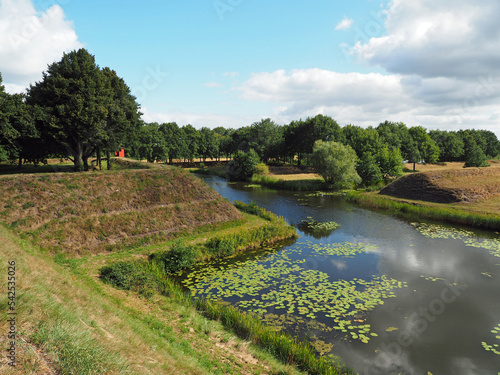 Bourtange ist eine bewohnte ehemalige Festung in den Niederlanden  photo