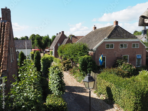 Bourtange ist eine bewohnte ehemalige Festung in den Niederlanden  photo