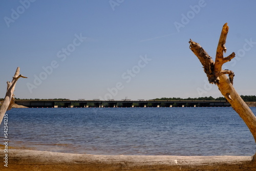 Toledo Bend Forest Scenic Byway LA Highway 191 Dam Bridge