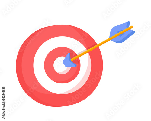 Flat style vector illustration isolated on white background. Growth of cash. Blue arrow. 