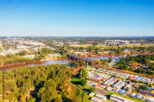 Photography D Nepean River bridged Penrith