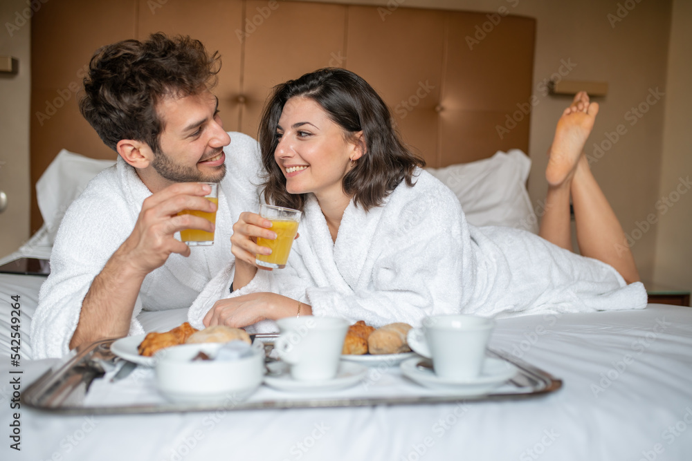 Breakfast in the bed Breakfast in the bed