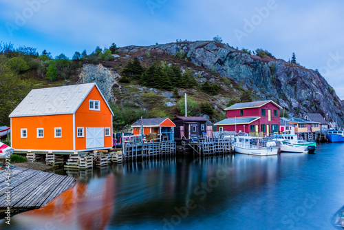 Houses at St John Newfoundland Canada photo