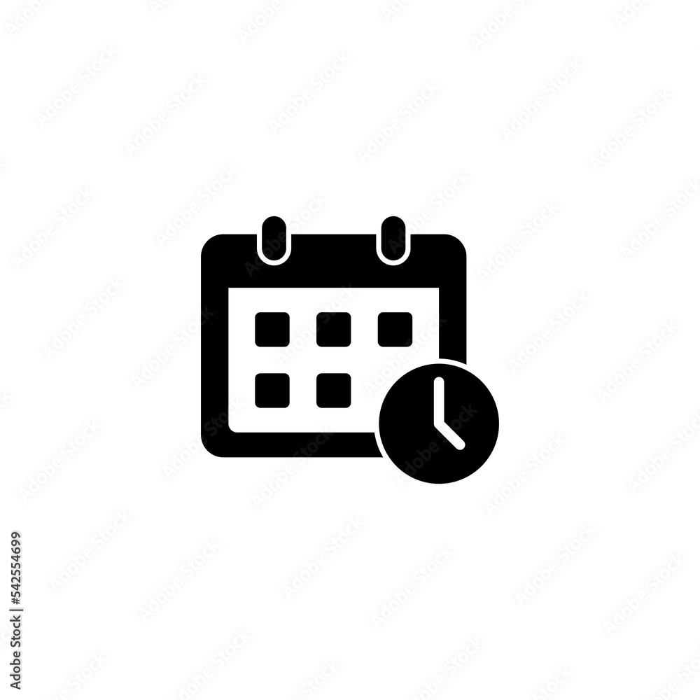 Calendar icon vector illustration. Calender sign and symbol. Schedule icon symbol Calendar icon vector illustration. Calender sign and symbol. Schedule icon symbol