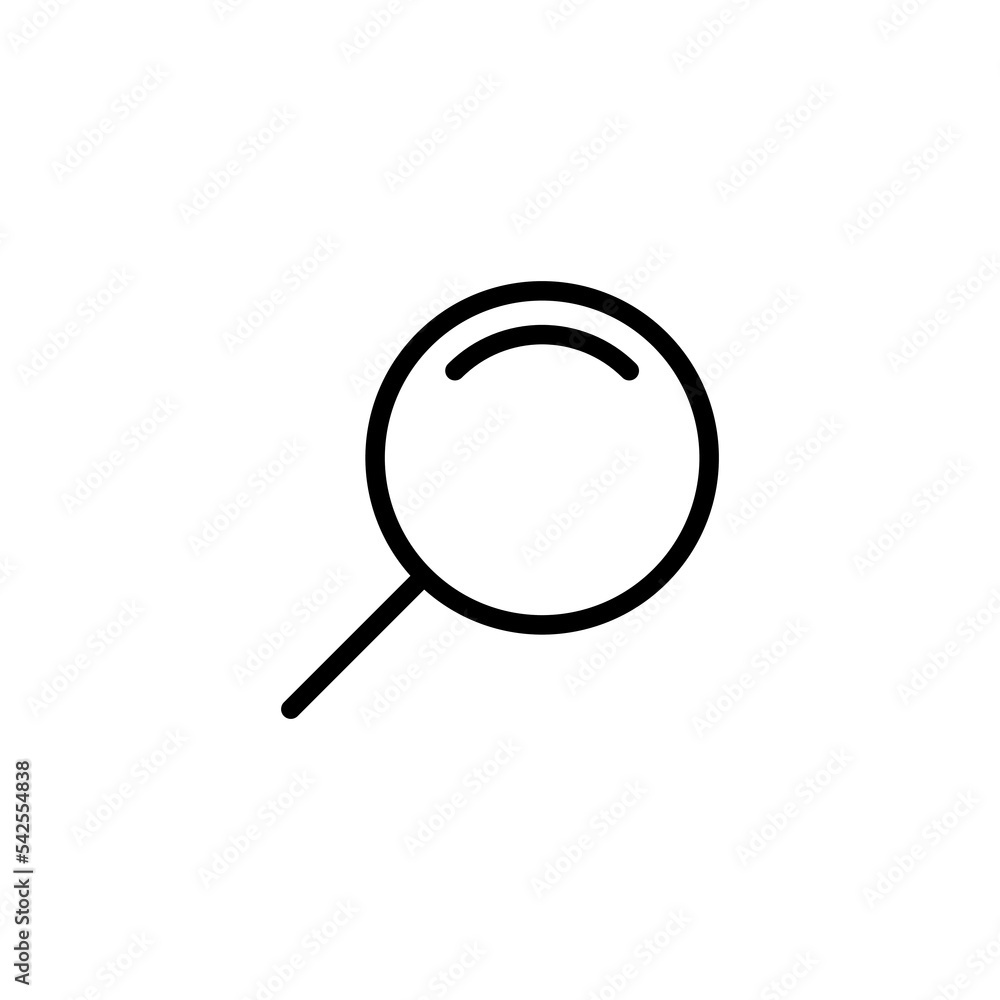 Search icon vector illustration. search magnifying glass sign and symbol Search icon vector illustration. search magnifying glass sign and symbol