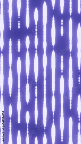 Vertical BackgroundInfinity loop 3d render concept blurred lines moving slowly, White and blue