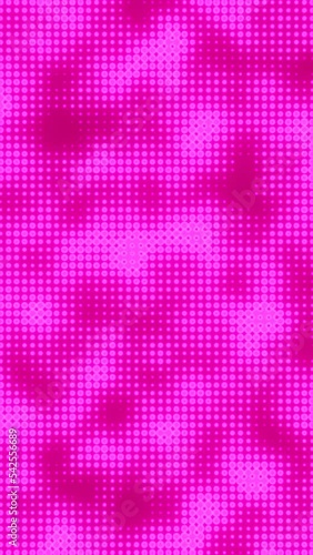 3D rendering background infinty loop texture violet and pink moving slowly. Shapes changing soft pattern. Lights changing
