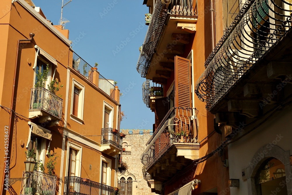 Streets of Taormina, Sicily 