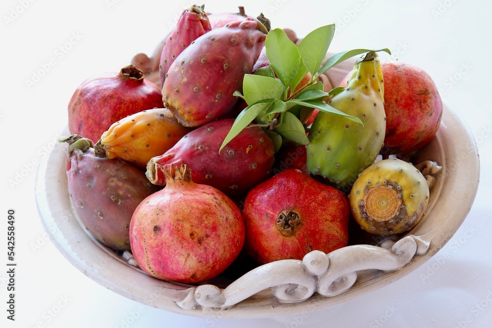 Plate of fruit, Sicily Plate of fruit, Sicily