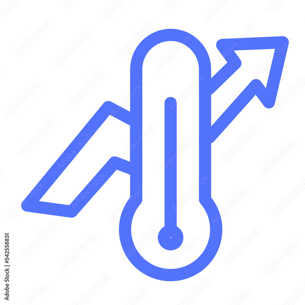change global warming line icon change global warming line icon