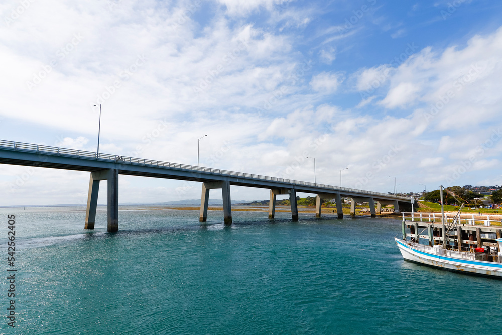 A bridge connecting San Remo to Phillip Island in Victoria, Australia